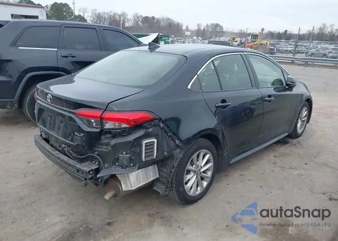 2020 Toyota Corolla Xle z USA, uszkodzony, nr VIN JTDFPRAEXLJ015012